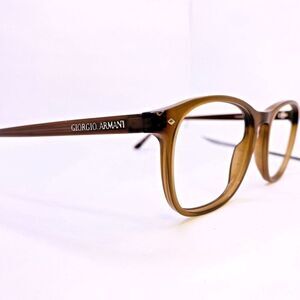 Giorgio Armani Eyeglasses AR 7003 5003 52 [] 18 145 MM Brown Frames Of Life